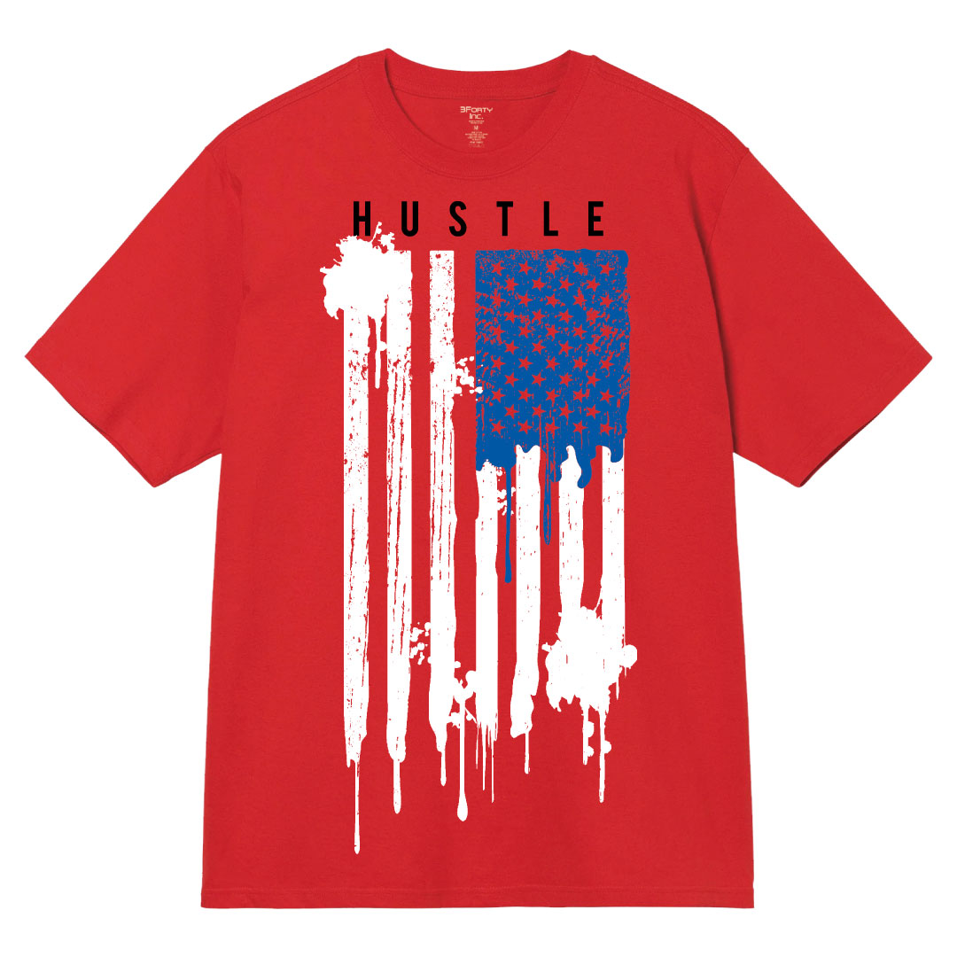 HUSTLE USA TEE