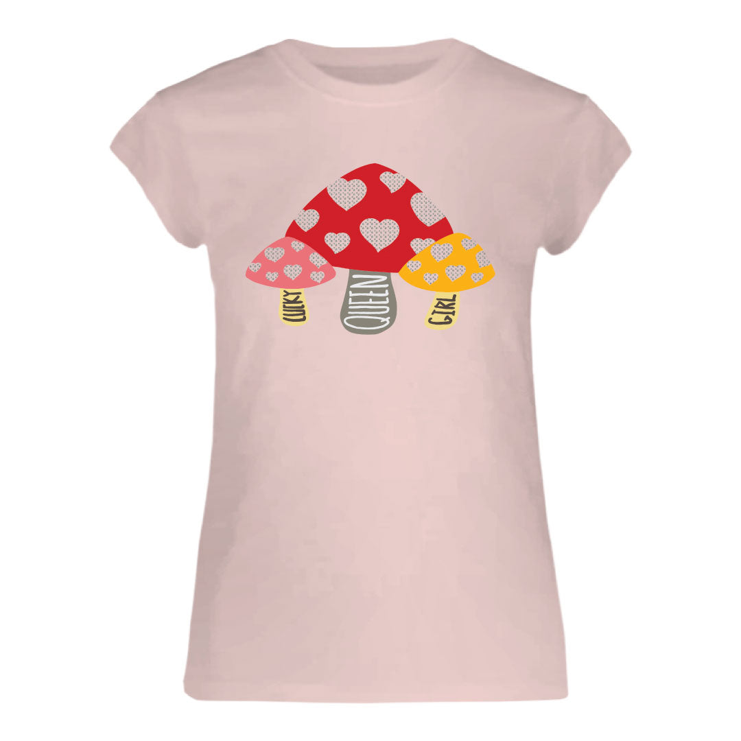 JR LUCKY QUEEN GIRL TEE