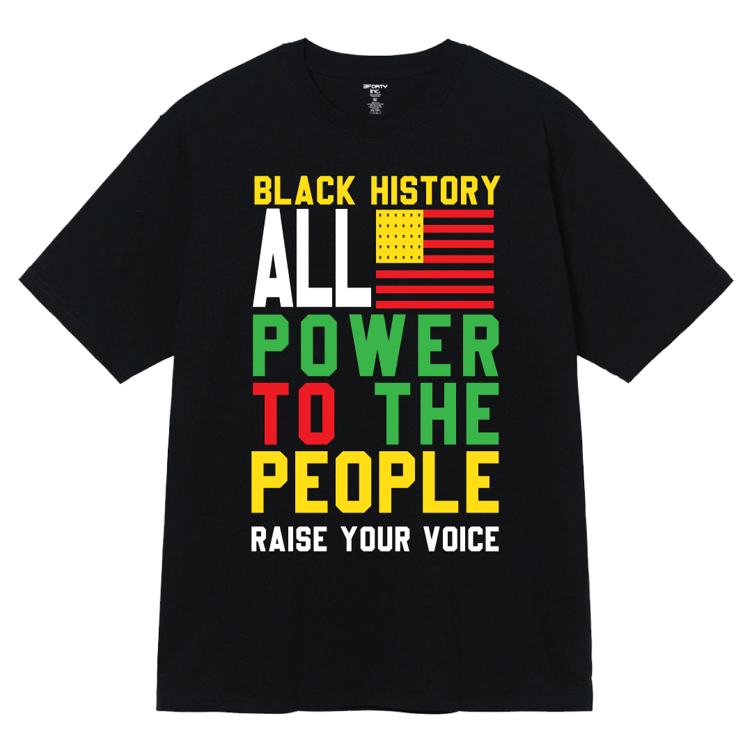 ALL POWER TO THE PEOPLE TEE