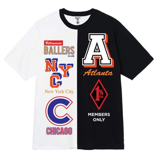ATLANTA BALLERS COLOR BLOCK TEE