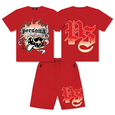 PERSONA TECH FLEECE SHORT SET