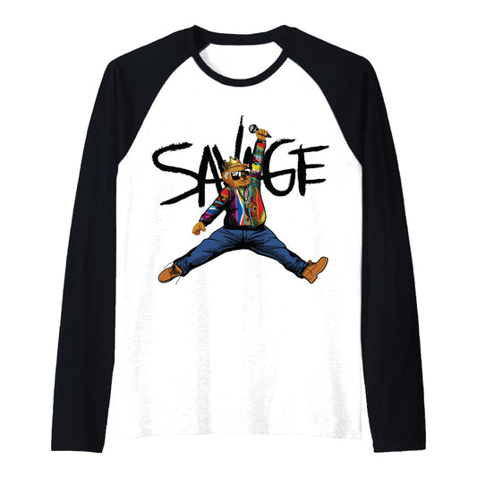 SAVAGE BEAR 3/4" SLEEVE TEE