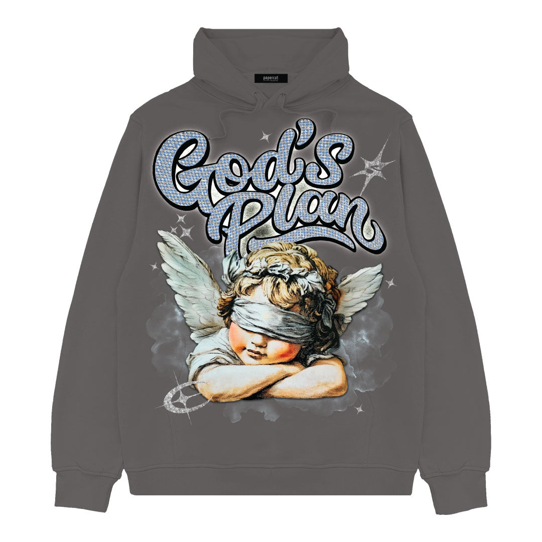 GOD'S PLAN PRINTED HOODIE