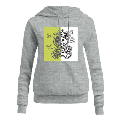 DUOTONE KING BEAR HOODIE
