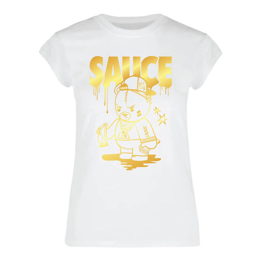 JR SAUCE BEAR FOIL TEE