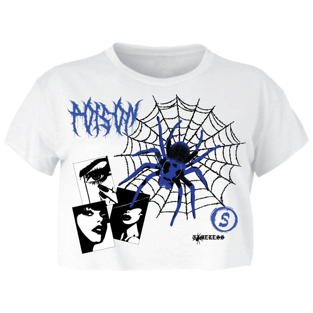 JR SPIDER CROP TOP
