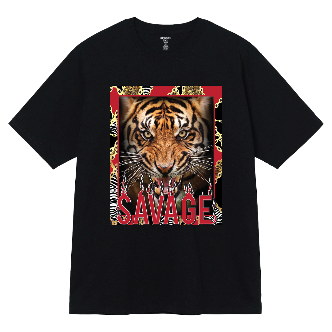 SAVAGE VELOUR TEE