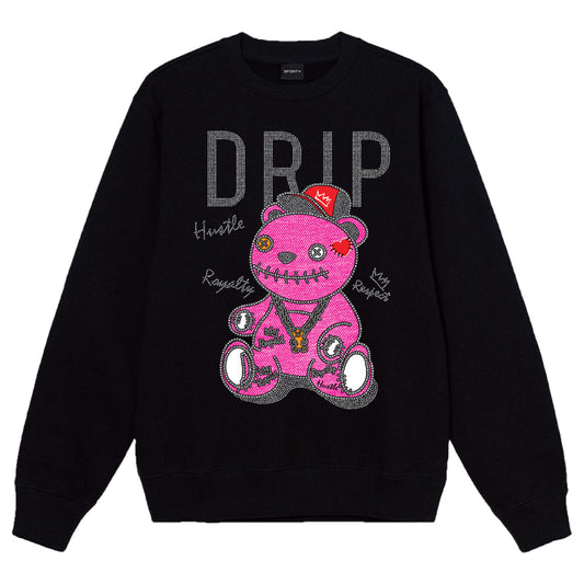 DRIP RHINESTONE CREW