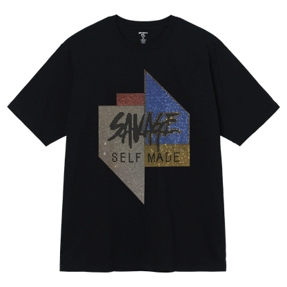 Savage Self Made Rhinestone Tee