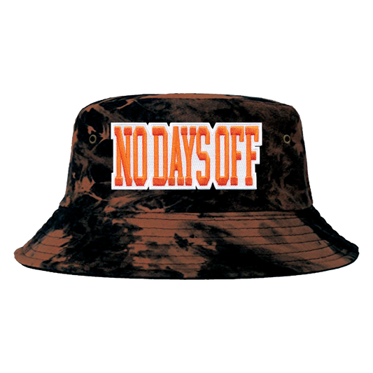 No Days Off Bleached Bucket Hat