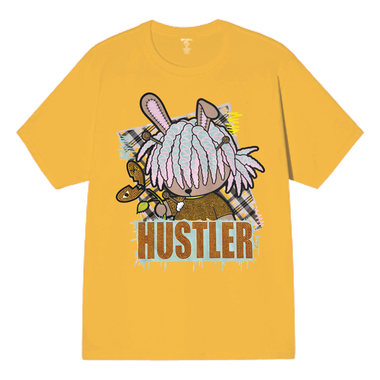 Hustler Rhinestone Tee
