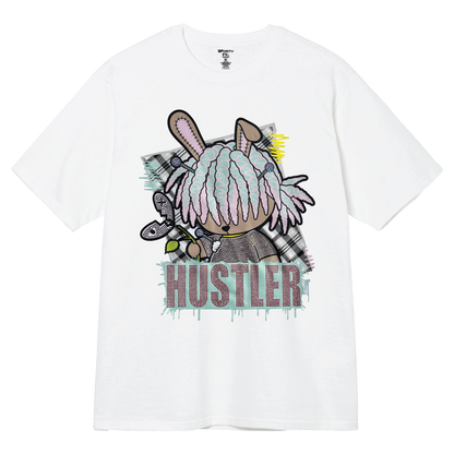 Hustler Rhinestone Tee