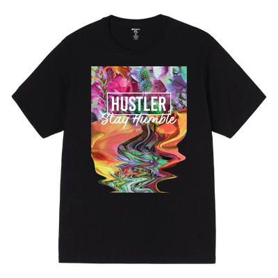 HUSTLER STAY HUMBLE DIGITAL TEE