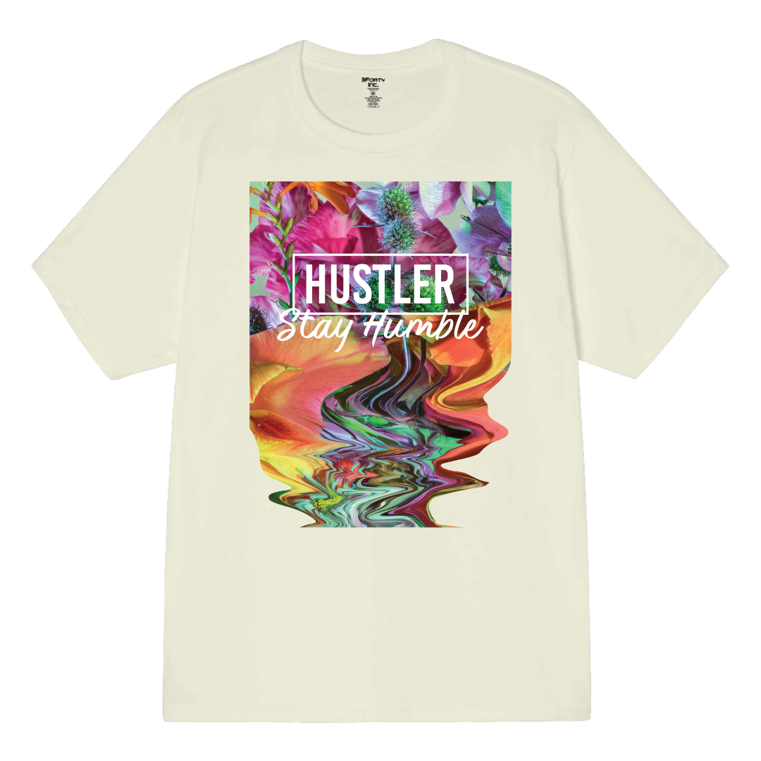 HUSTLER STAY HUMBLE DIGITAL TEE