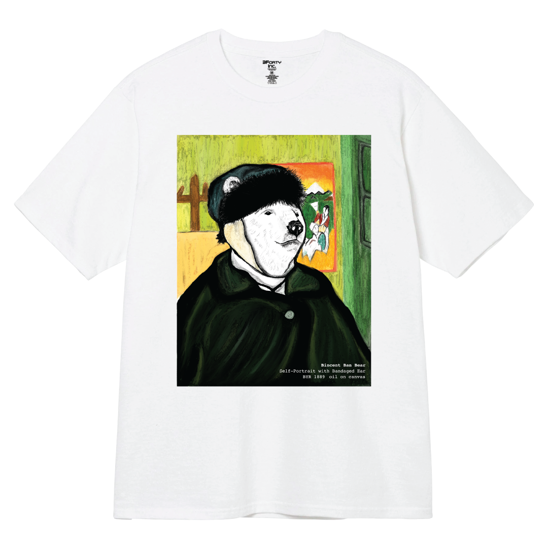 BINCENT BAN BEAR TEE