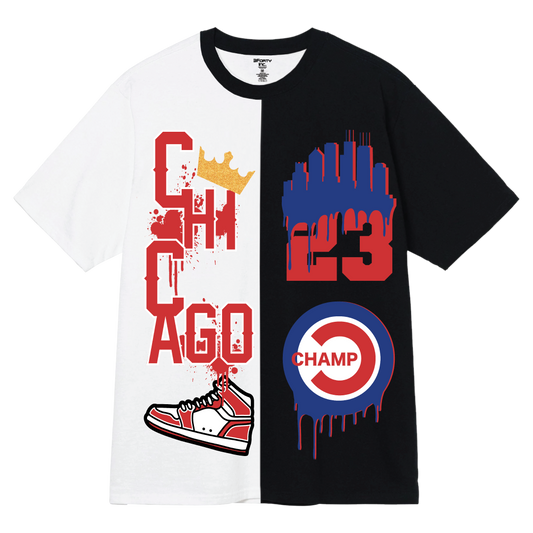 Varsity Split Tee C/23