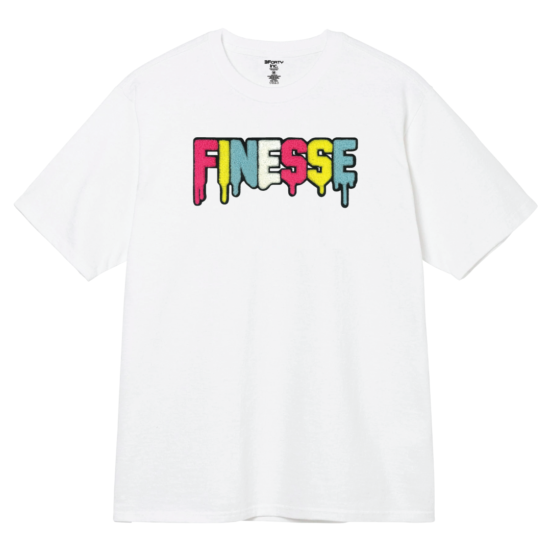 FINESSE DRIP CHENILLE TEE